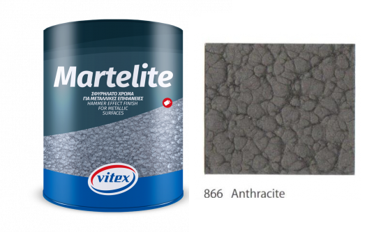 Vitex Martelite  kladivková farba 866 Anthracite 2,5L